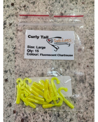 Sada Lures Curly Tail – Soft Plastic Lure for Freshwater Predators