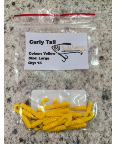 Sada Lures Curly Tail – Soft Plastic Lure for Freshwater Predators