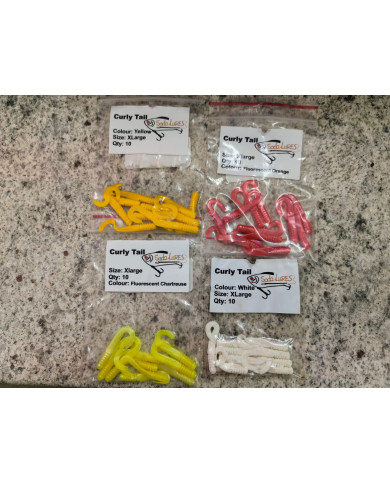 Sada Lures Curly Tail – Soft Plastic Lure for Freshwater Predators