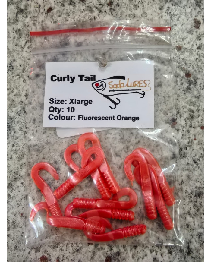 Sada Lures Curly Tail – Soft Plastic Lure for Freshwater Predators