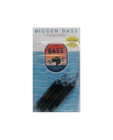 Biggen Bass Tungsten Dropshot Weight | Ultra-Sensitive Finesse Weight