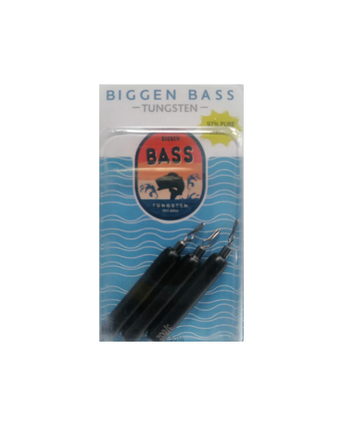 Biggen Bass Tungsten Dropshot Weight | Ultra-Sensitive Finesse Weight