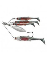 Live Target BaitBall Spinner Rig 1/2oz | Realistic Multi-Bait Rig