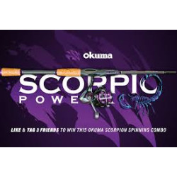 Okuma Scorpio Spinning Combo – Strength, Style & Smooth Performance Okuma Scorpio Spinning Combo – Strength, Style & Smooth Performance
