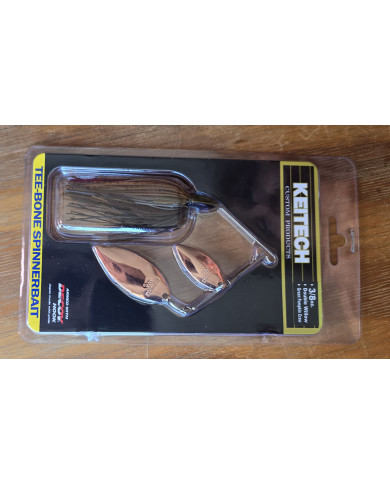 Keitech TEE-BONE Spinnerbait – Custom Performance, Maximum Vibration