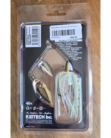 Keitech TEE-BONE Spinnerbait – Custom Performance, Maximum Vibration Keitech TEE-BONE Spinnerbait – Custom Performance, Maximum Vibration
