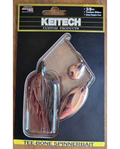 Keitech TEE-BONE Spinnerbait – Custom Performance, Maximum Vibration Keitech TEE-BONE Spinnerbait – Custom Performance, Maximum Vibration