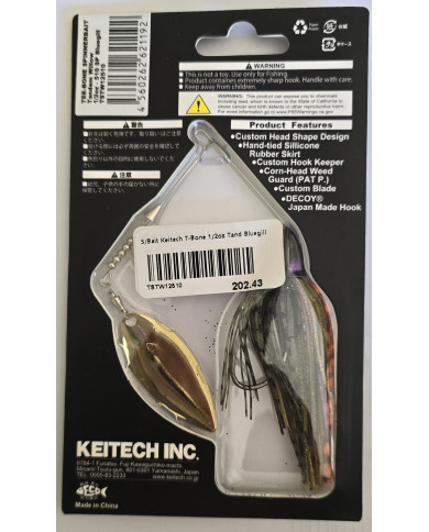 Keitech TEE-BONE Spinnerbait – Custom Performance, Maximum Vibration Keitech TEE-BONE Spinnerbait – Custom Performance, Maximum Vibration