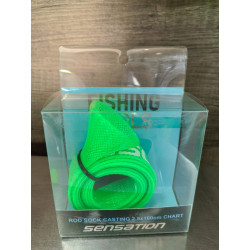 Casting Rod Sock 2.5x160cm Chartreuse (Sensation) – Durable Rod Protection Casting Rod Sock 2.5x160cm Chartreuse (Sensation) – Durable Rod Protection