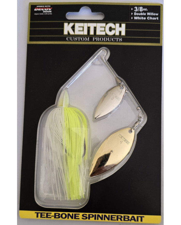 Keitech TEE-BONE Spinnerbait – Custom Performance, Maximum Vibration