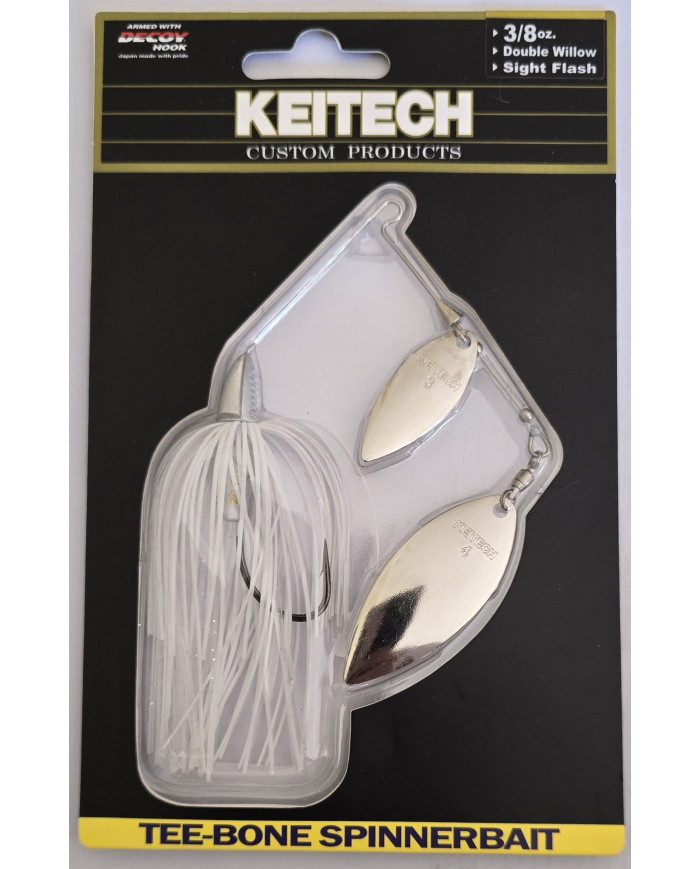 Keitech TEE-BONE Spinnerbait – Custom Performance, Maximum Vibration