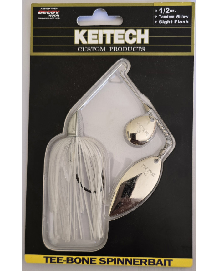 Keitech TEE-BONE Spinnerbait – Custom Performance, Maximum Vibration