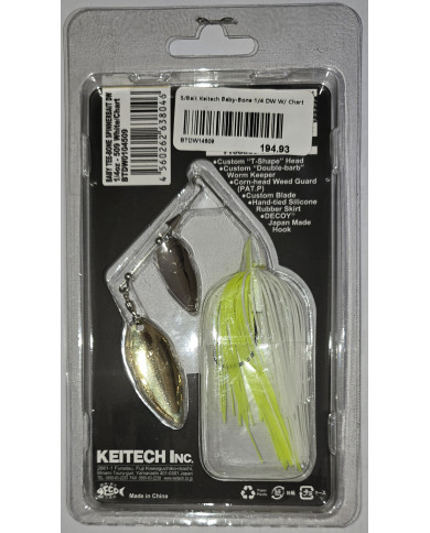Keitech TEE-BONE Spinnerbait – Custom Performance, Maximum Vibration Keitech TEE-BONE Spinnerbait – Custom Performance, Maximum Vibration