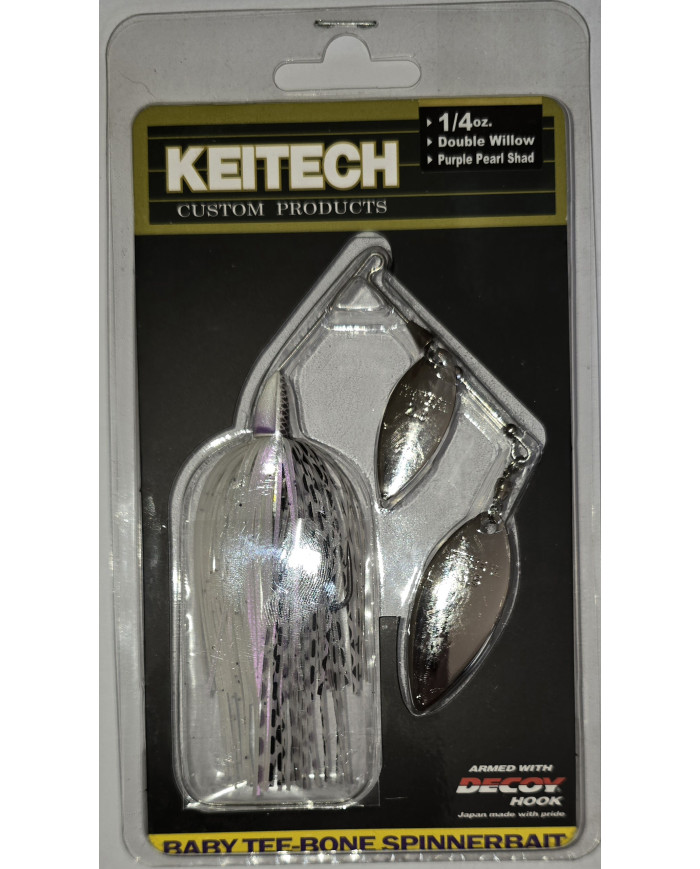 Keitech TEE-BONE Spinnerbait – Custom Performance, Maximum Vibration
