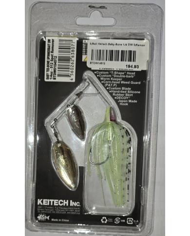 Keitech TEE-BONE Spinnerbait – Custom Performance, Maximum Vibration Keitech TEE-BONE Spinnerbait – Custom Performance, Maximum Vibration