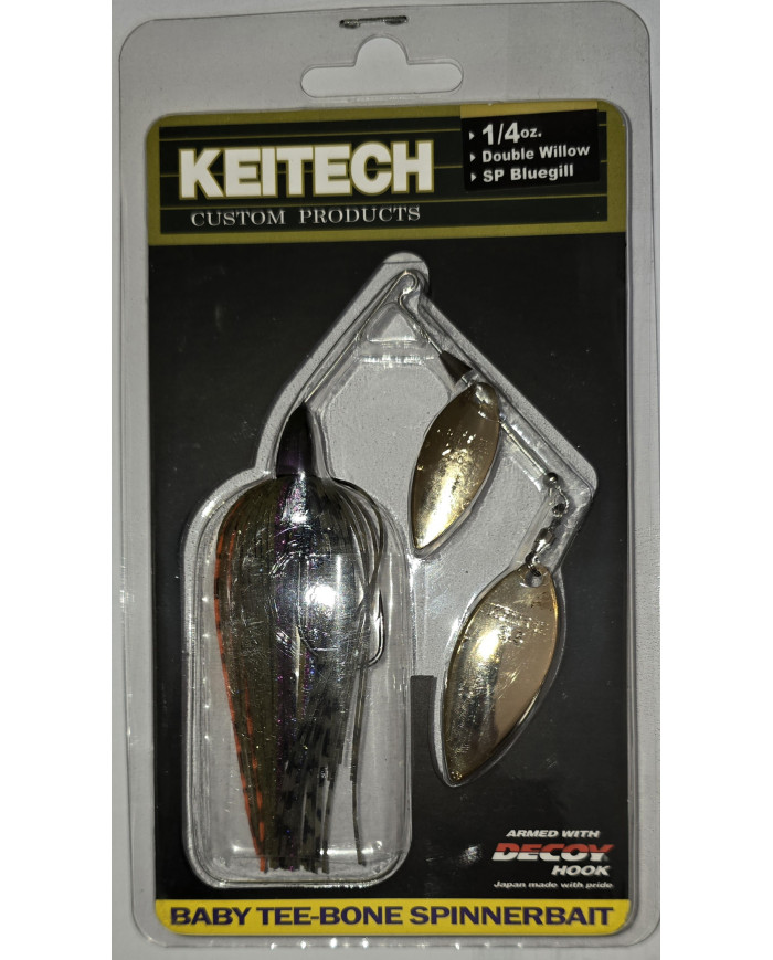 Keitech TEE-BONE Spinnerbait – Custom Performance, Maximum Vibration