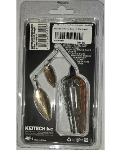 Keitech TEE-BONE Spinnerbait – Custom Performance, Maximum Vibration Keitech TEE-BONE Spinnerbait – Custom Performance, Maximum Vibration