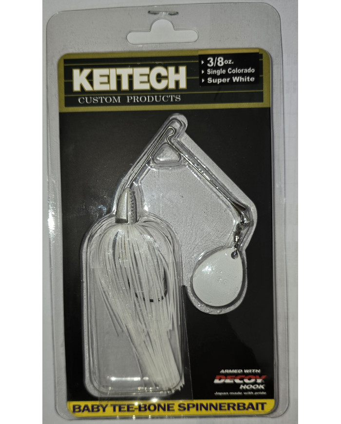 Keitech TEE-BONE Spinnerbait – Custom Performance, Maximum Vibration