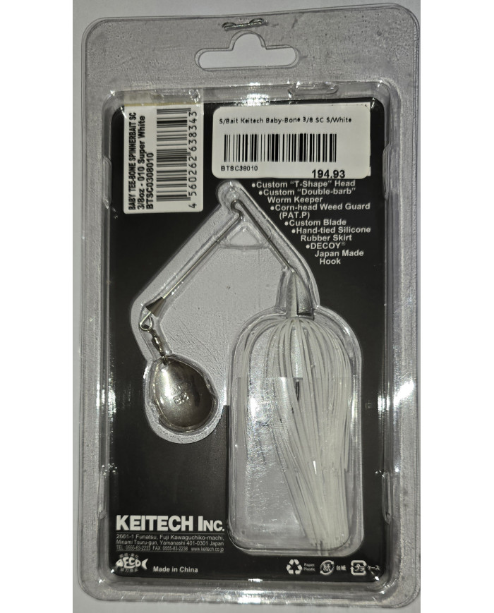 Keitech TEE-BONE Spinnerbait – Custom Performance, Maximum Vibration