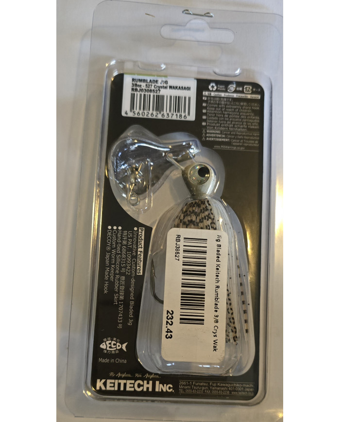 Keitech RumbBlade Jigs – Custom Vibration, Relentless Strikes