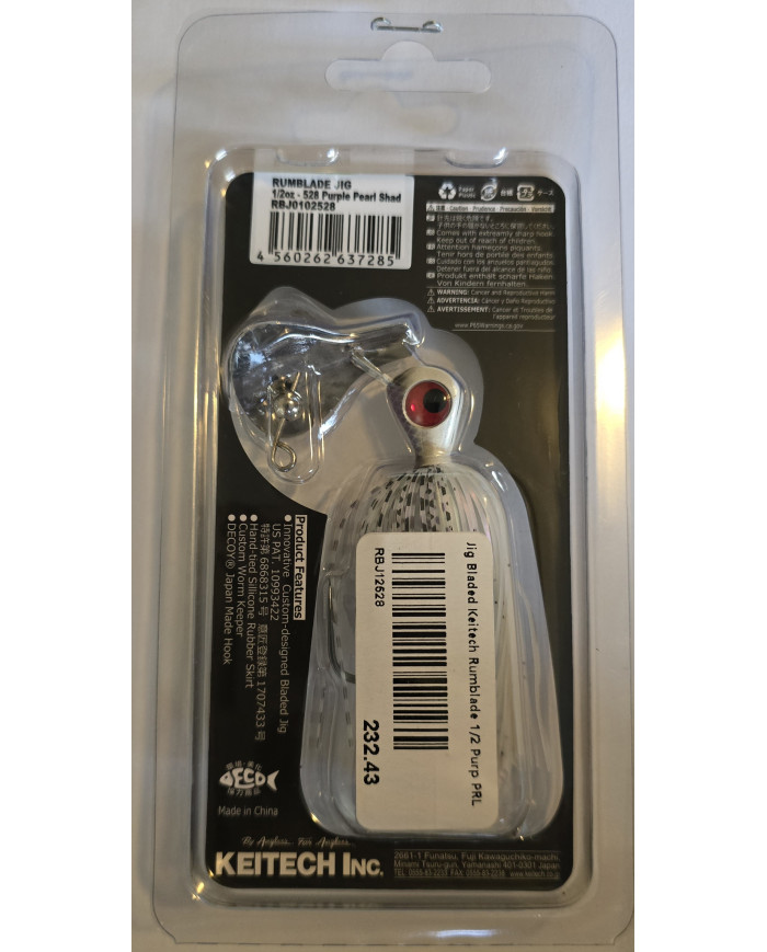 Keitech RumbBlade Jigs – Custom Vibration, Relentless Strikes