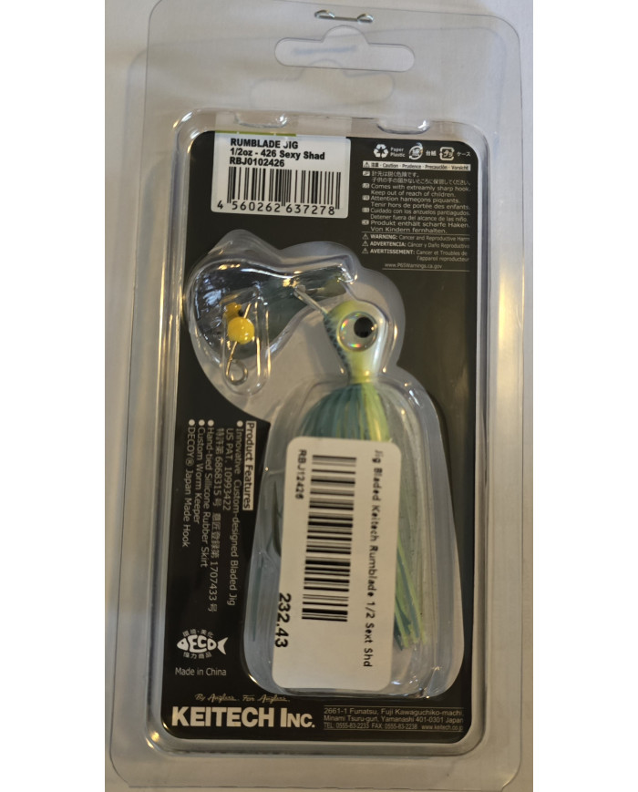 Keitech RumbBlade Jigs – Custom Vibration, Relentless Strikes