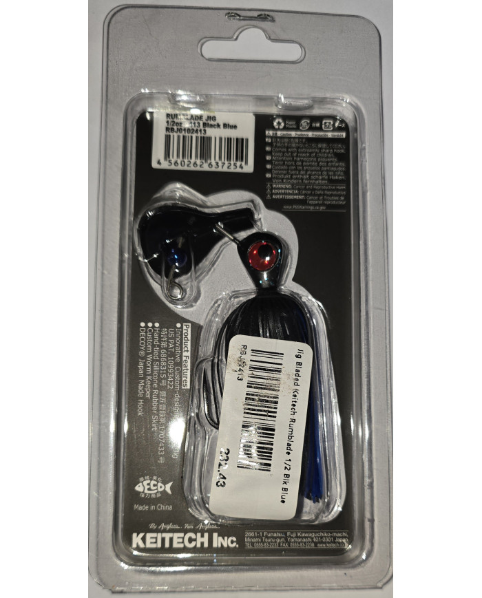Keitech RumbBlade Jigs – Custom Vibration, Relentless Strikes