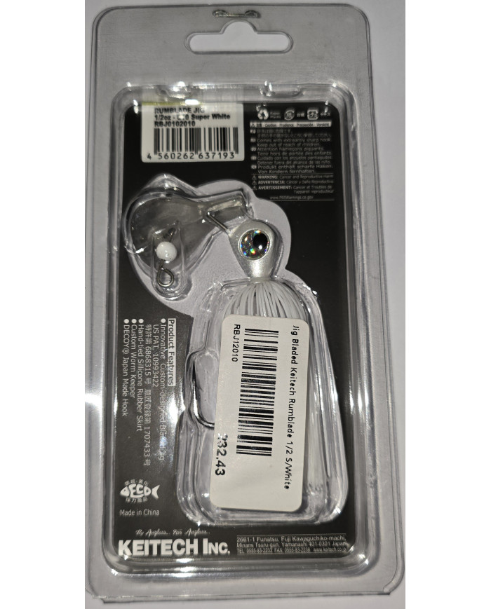 Keitech RumbBlade Jigs – Custom Vibration, Relentless Strikes