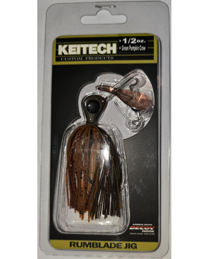 Keitech RumbBlade Jigs – Custom Vibration, Relentless Strikes Keitech RumbBlade Jigs – Custom Vibration, Relentless Strikes