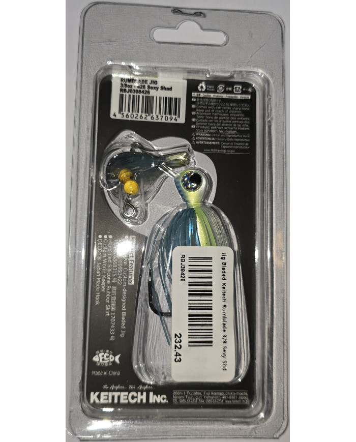 Keitech RumbBlade Jigs – Custom Vibration, Relentless Strikes