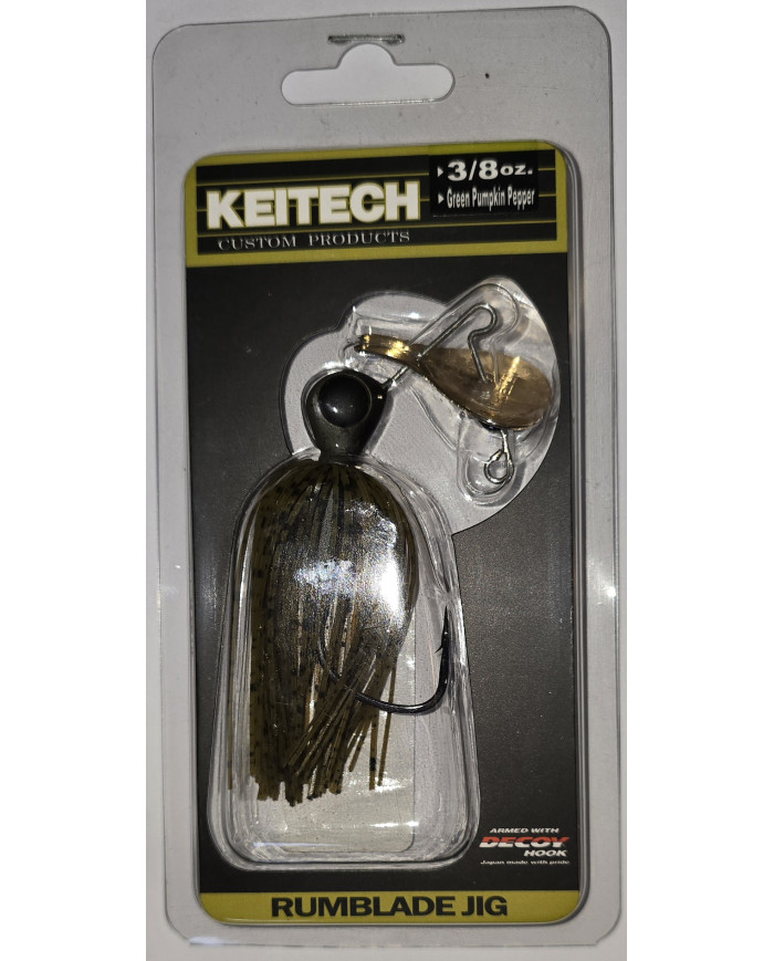 Keitech RumbBlade Jigs – Custom Vibration, Relentless Strikes