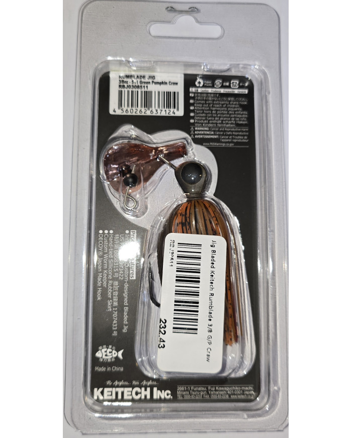 Keitech RumbBlade Jigs – Custom Vibration, Relentless Strikes