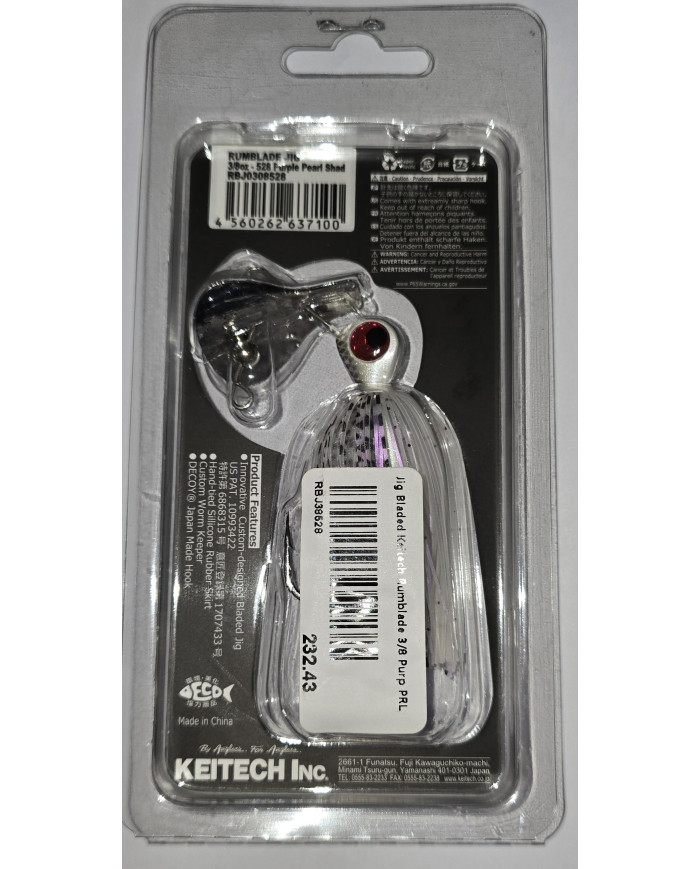 Keitech RumbBlade Jigs – Custom Vibration, Relentless Strikes