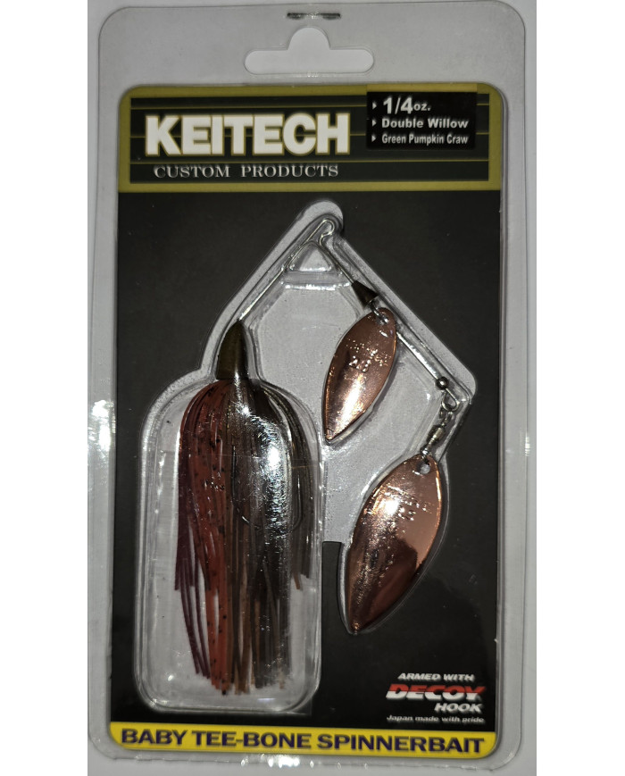 Keitech TEE-BONE Spinnerbait – Custom Performance, Maximum Vibration