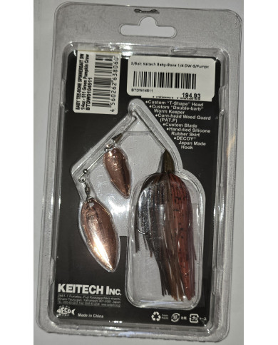 Keitech TEE-BONE Spinnerbait – Custom Performance, Maximum Vibration Keitech TEE-BONE Spinnerbait – Custom Performance, Maximum Vibration