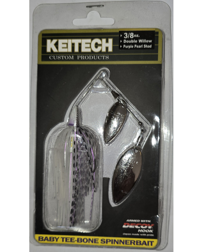 Keitech TEE-BONE Spinnerbait – Custom Performance, Maximum Vibration