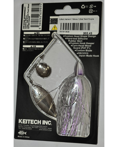 Keitech TEE-BONE Spinnerbait – Custom Performance, Maximum Vibration Keitech TEE-BONE Spinnerbait – Custom Performance, Maximum Vibration