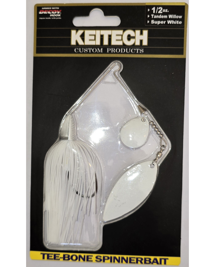 Keitech TEE-BONE Spinnerbait – Custom Performance, Maximum Vibration