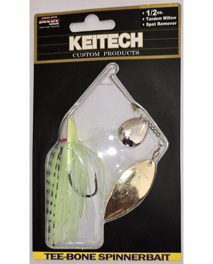 Keitech TEE-BONE Spinnerbait – Custom Performance, Maximum Vibration