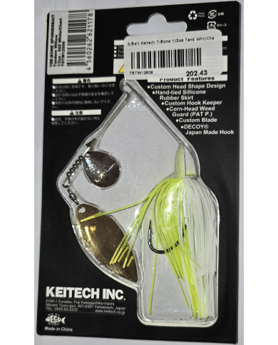 Keitech TEE-BONE Spinnerbait – Custom Performance, Maximum Vibration Keitech TEE-BONE Spinnerbait – Custom Performance, Maximum Vibration