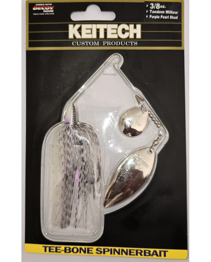 Keitech TEE-BONE Spinnerbait – Custom Performance, Maximum Vibration