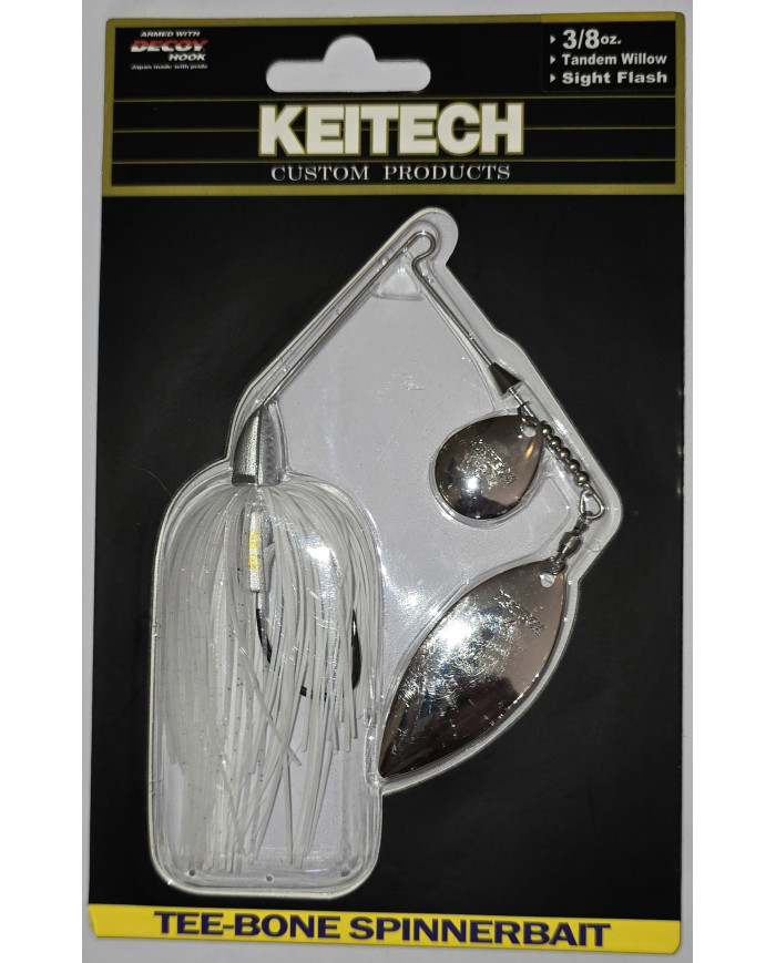 Keitech TEE-BONE Spinnerbait – Custom Performance, Maximum Vibration