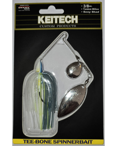 Keitech TEE-BONE Spinnerbait – Custom Performance, Maximum Vibration Keitech TEE-BONE Spinnerbait – Custom Performance, Maximum Vibration