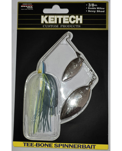 Keitech TEE-BONE Spinnerbait – Custom Performance, Maximum Vibration Keitech TEE-BONE Spinnerbait – Custom Performance, Maximum Vibration