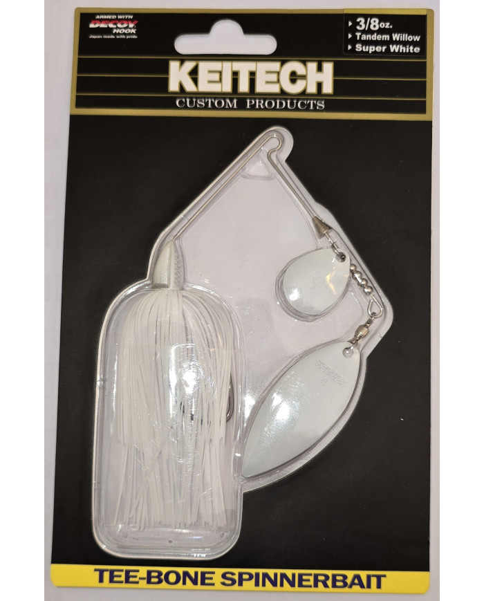 Keitech TEE-BONE Spinnerbait – Custom Performance, Maximum Vibration