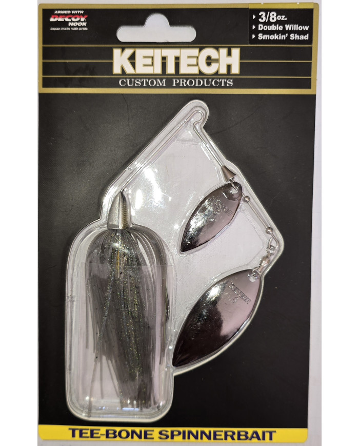 Keitech TEE-BONE Spinnerbait – Custom Performance, Maximum Vibration Keitech TEE-BONE Spinnerbait – Custom Performance, Maximum Vibration