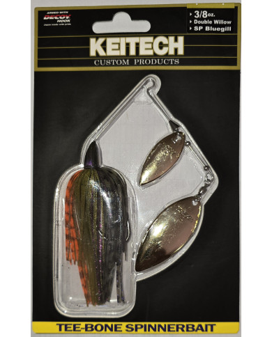 Keitech TEE-BONE Spinnerbait – Custom Performance, Maximum Vibration Keitech TEE-BONE Spinnerbait – Custom Performance, Maximum Vibration