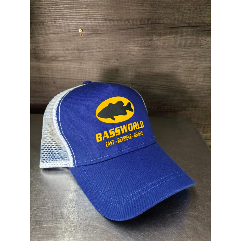 BassWorld Trucker Caps – Stylish & Comfortable Fishing Hat