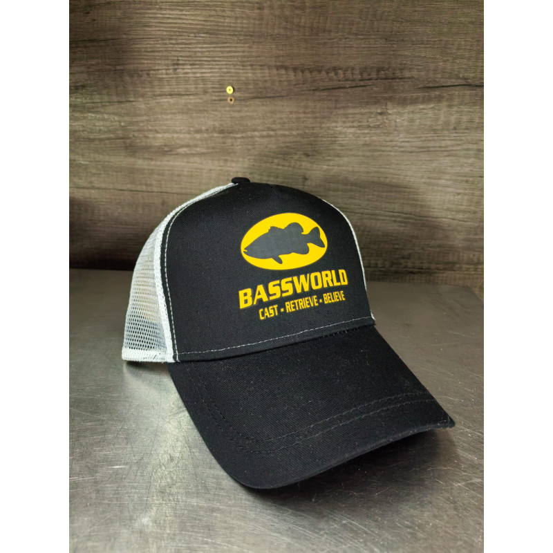 BassWorld Trucker Caps – Stylish & Comfortable Fishing Hat