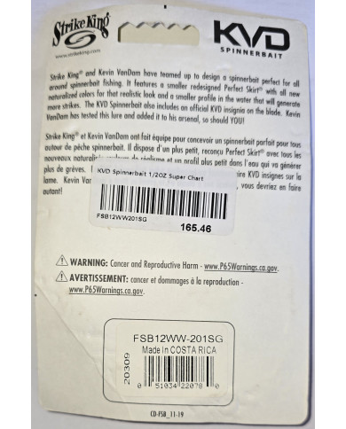 Strike King KVD Spinnerbait – Pro-Designed Power & Proven Performance Strike King KVD Spinnerbait – Pro-Designed Power & Proven Performance